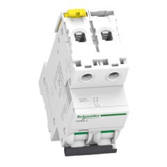 Disjoncteur ACTI9 iC60N 2P courbe C 16A - SCHNEIDER ELECTRIC - A9F77216 2
