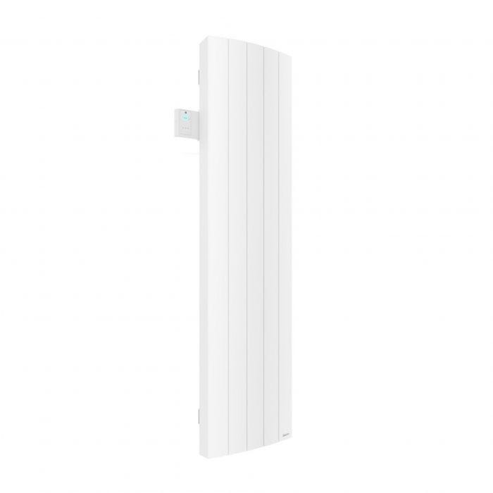 Radiateur électrique connecté IPALA vertical 1500W blanc - inertie fluide 1