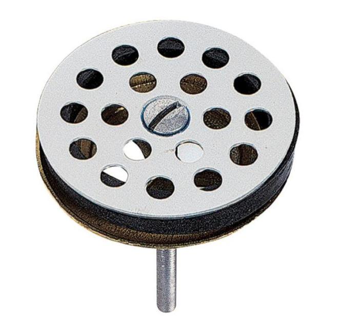Bonde de lavabo en laiton avec grille inox D63 - VALENTIN - 12010000000