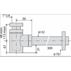 Siphon Design laiton Cylindrix VALENTIN - 142500* 1