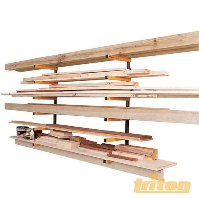 Système de rangement du bois/tuyaux WRA001 Triton 4