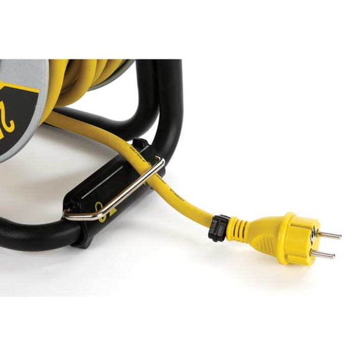 Enrouleur électrique pro STANLEY 40 mètres - câble 3G2,5mm2 3