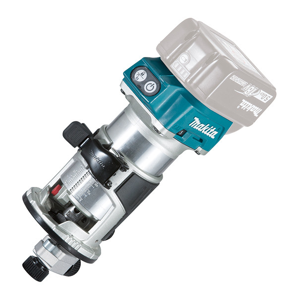 Fraiseuse multifonctions 18V Li-Ion 6 8 mm sans batterie ni chargeur DRT50ZJX2 Makita