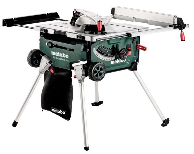 Metabo - Scie circulaire de table 18V 254x30mm sans batterie ni chargeur - TS 36-18 LTX BL 254