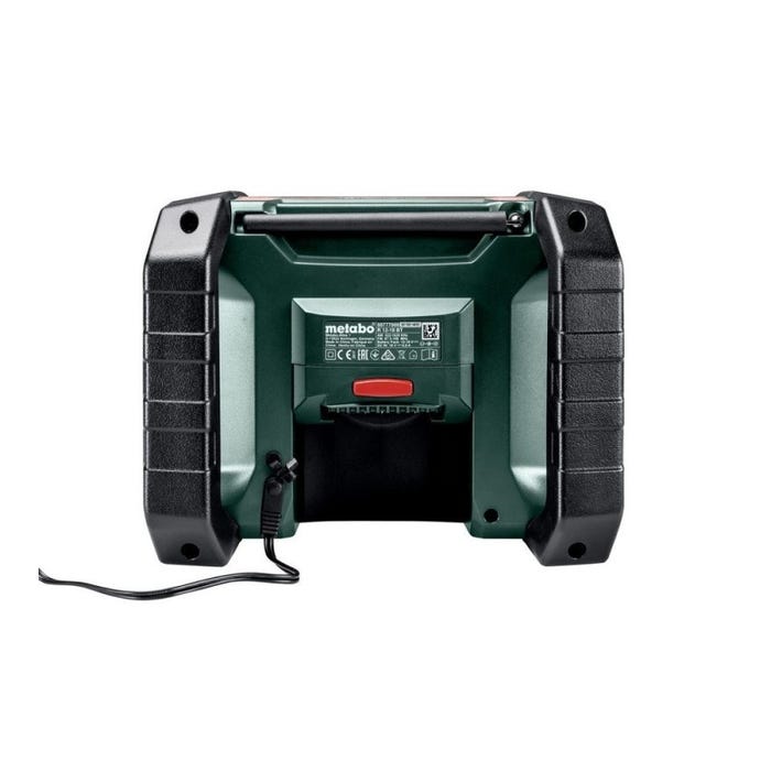 Radio chargeur r 12-18 dab bt pick+mix metabo (sans batterie ni chargeur) - 600778850 5