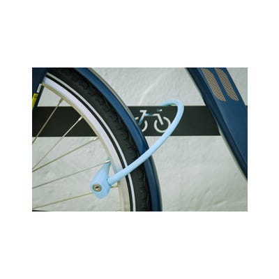 THIRARD - Antivol à clé Softy, câble acier, vélo, 10mmx0.6m, 2 clés 3