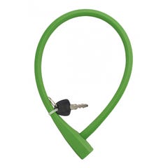 THIRARD - Antivol à clé Softy, câble acier, vélo, 10mmx0.6m, 2 clés 0