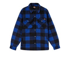 Chemise à carreaux Portland Bleu royal - Dickies - Taille S 0