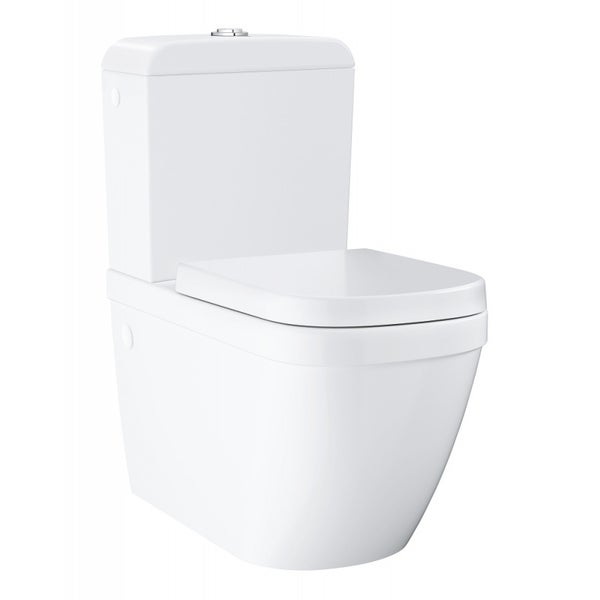 Grohe Ceramic Pack WC à poser haut de gamme, alimentation par le dessous (39462000) 0