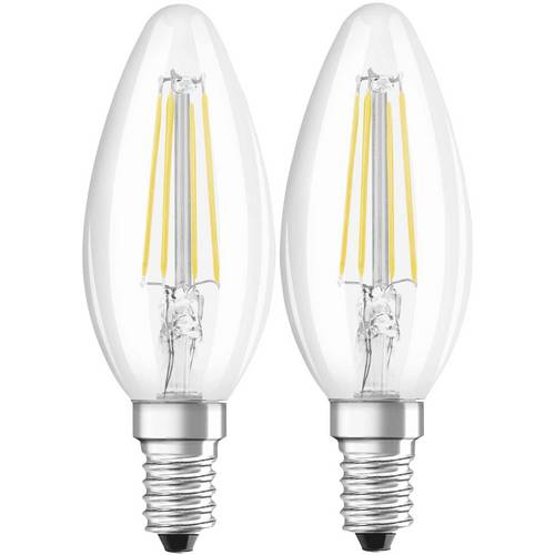 LED OSRAM 4052899972186 4 W = 40 W blanc chaud (Ø x L) 35 mm x 100 mm 2 pc(s)