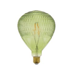 Ampoule LED déco Ballon Vert, culot E27, 4W cons., 340 lumens, lumière blanc chaud 0