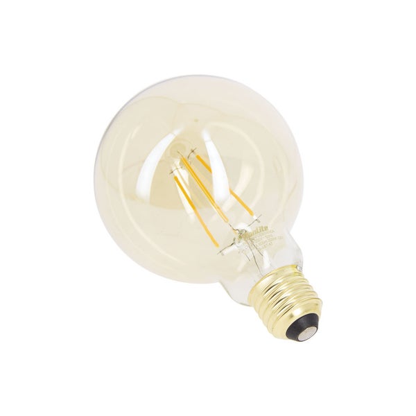 Lot de 5 ampoules LED E27 blanc chaud filament vintage compatible guir –