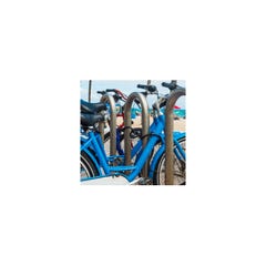 THIRARD - Antivol à clé Twisty, câble acier, vélo, 12mmx1.8m, 2 clés, noir 2