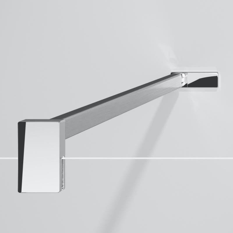 HÜPPE Design Pure, paroi de douche à l'italienne 90x200 cm, verre transparent, orientation gauche et droite (8P1126092322) 3