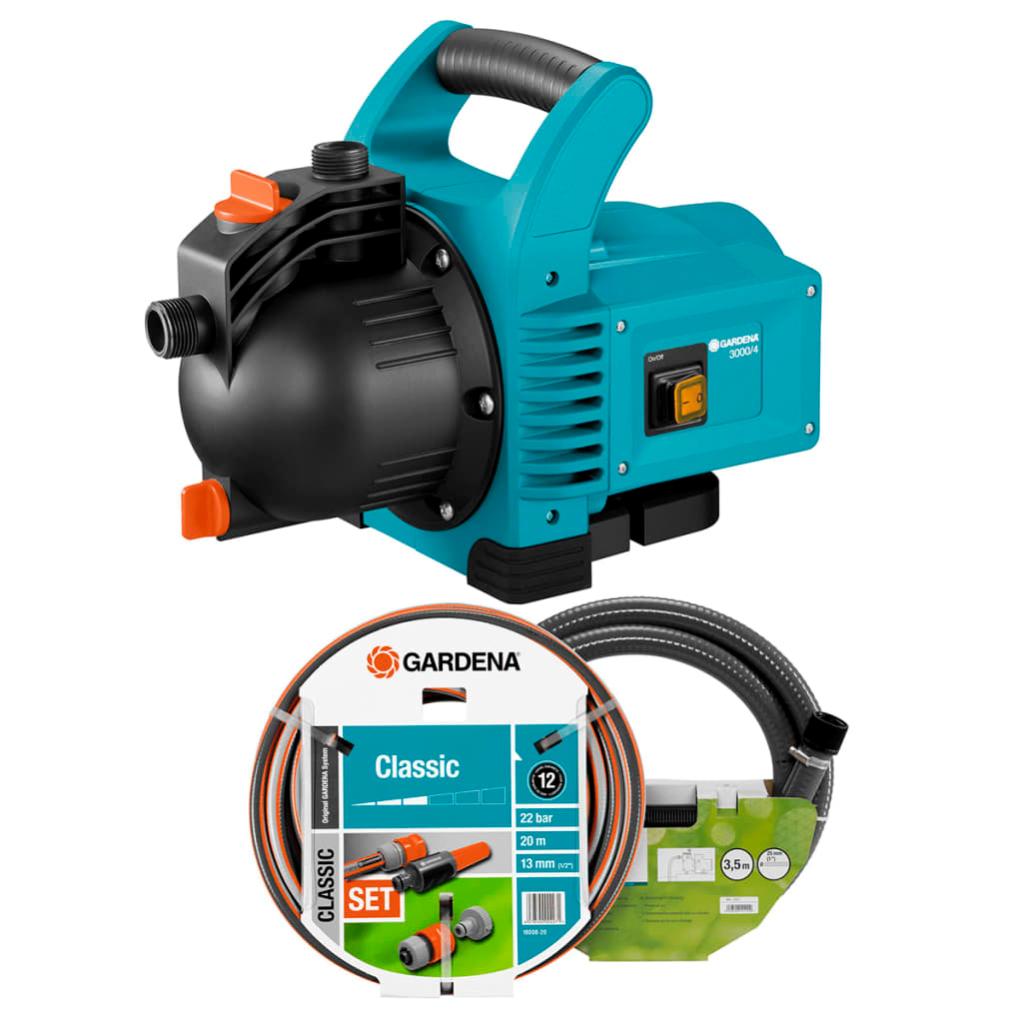 Kit de pompe de jardin Classic 3000/4 600 W 1717-20 GARDENA