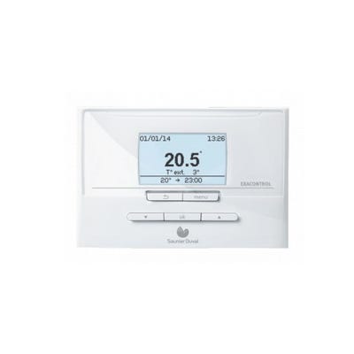 Thermostat dAmbiance Filaire Modulant Programmable Exacontrol E7C Saunier Duval 0