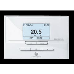 Thermostat d’Ambiance Sans Fil Modulant Programmable Exacontrol E7R C-B Saunier Duval 0