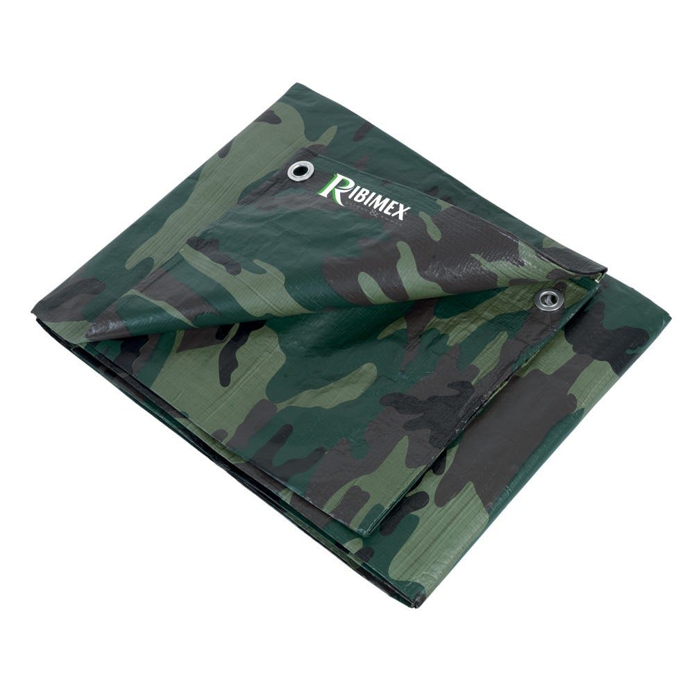 Bache camouflage 130gr/m2, 5,40mx8m 2