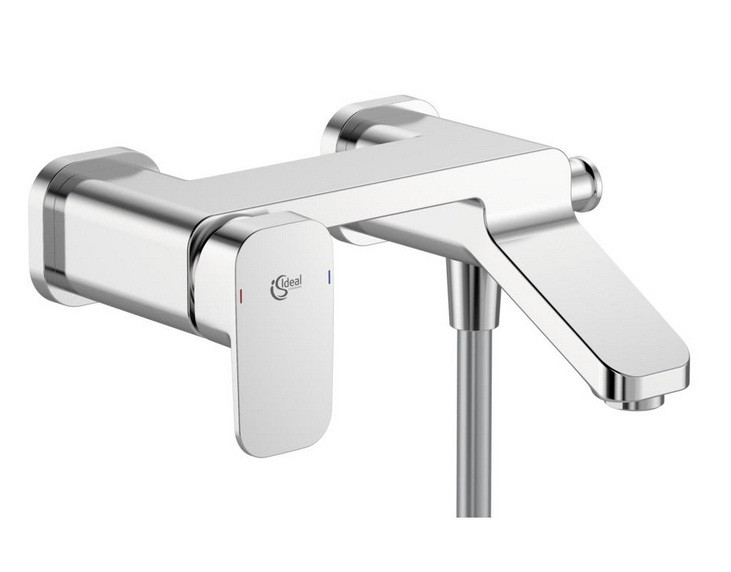 Ideal Standard - Mitigeur bain-douche mural saillie 175 mm chromé - TONIC II Ideal standard