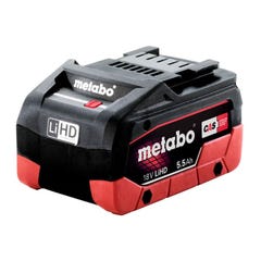Batterie 18V LIHD 5,5 Ah - METABO 625368000