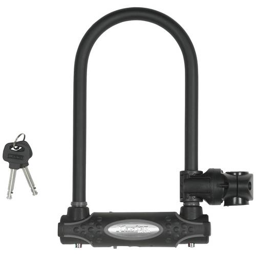 Master Lock 8195EURDPRO Antivol en U noir fermeture à clé