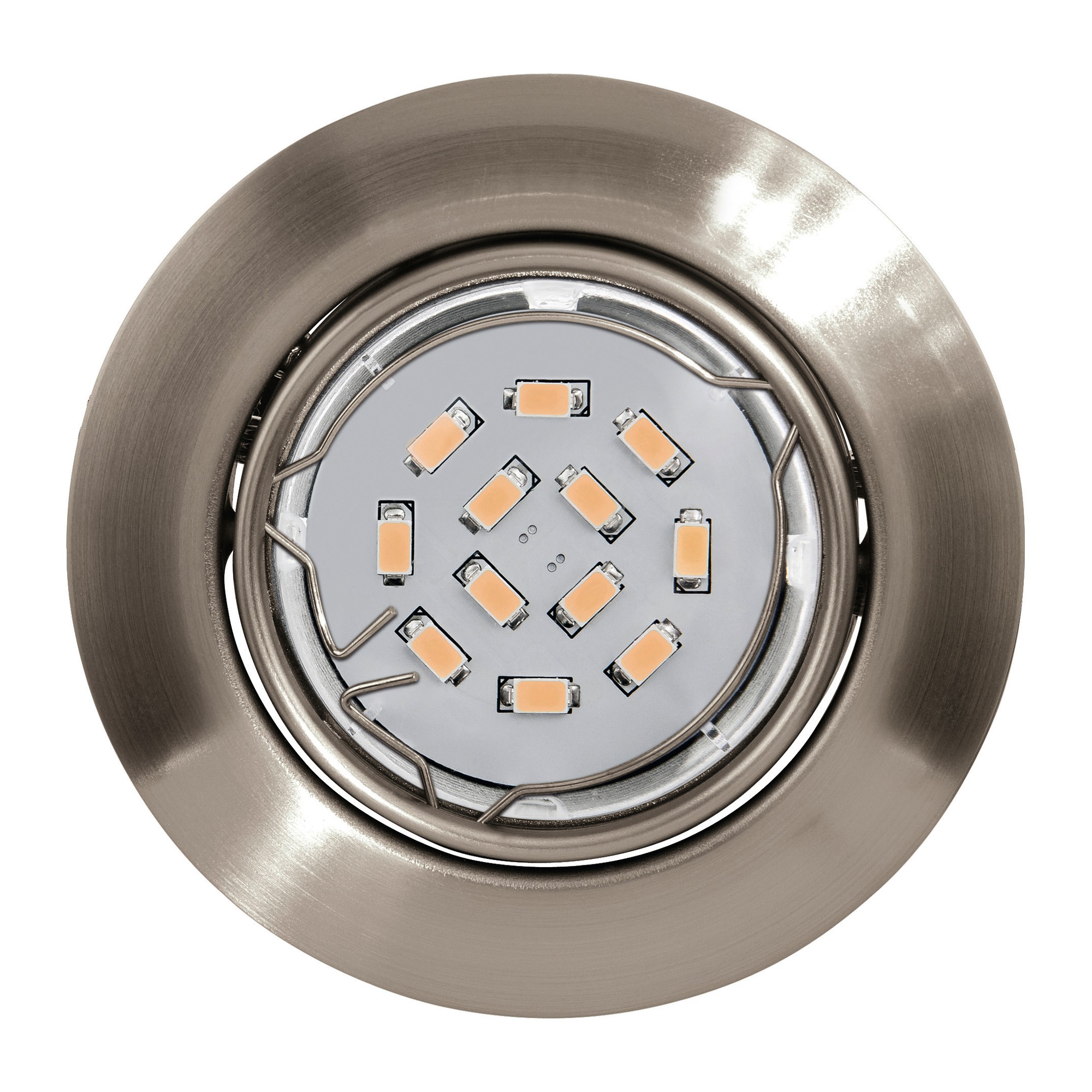 Spot orientable Led Eglo - Nickel mat