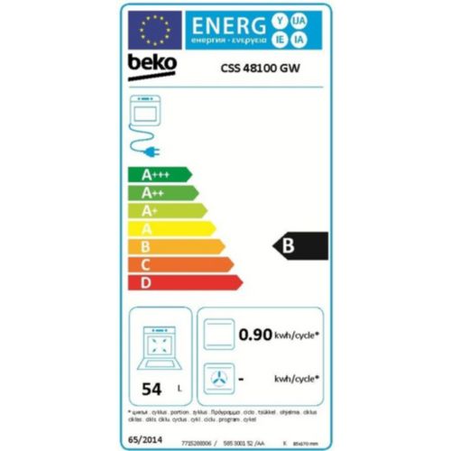 Étiquette énergétique
