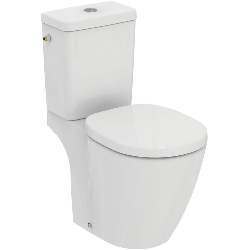 Ideal Standard - Pack WC avec cuvette sortie horizontale + abattant frein de chute + réservoir Blanc - CONNECT Ideal standard 4