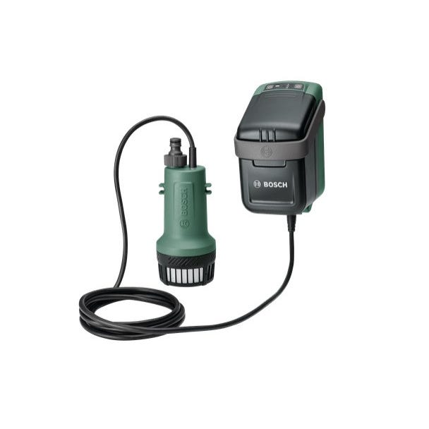 Pompe à eau de pluie sans fil 18V 2,5Ah Li-Ion 2000 l/h GardenPump 18 Bosch 0