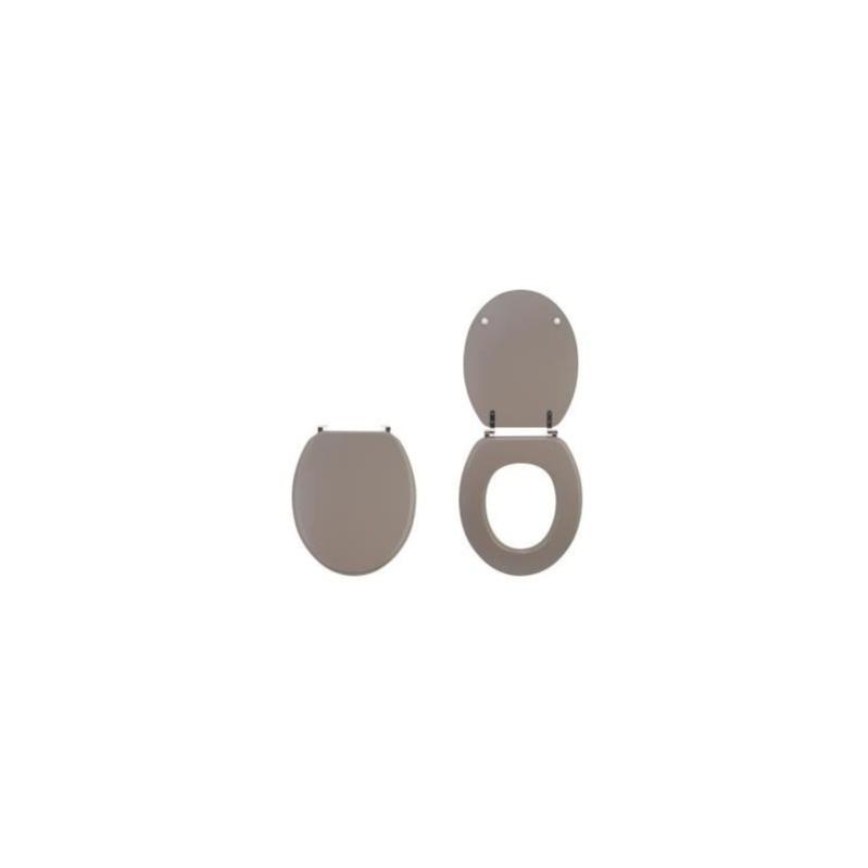 WIRQUIN - Abattant colors line taupe mat