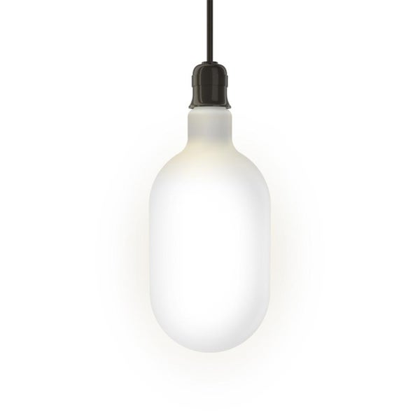 Ampoule LED déco éclairante Gas bottle Opaline au verre lacté, culot E27, 8W cons. (60W eq.), 806 lumens, lumière blanc neutre 3