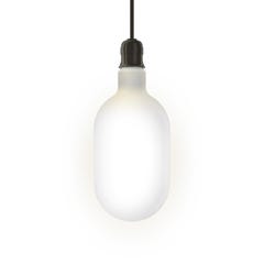Xanlite - Ampoule LED déco éclairante Gas bottle Opaline au verre lacté, culot E27, 8W cons. (60W eq.), 806 lumens, lumière blanc neutre - 3