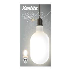 Ampoule LED déco éclairante Gas bottle Opaline au verre lacté, culot E27, 8W cons. (60W eq.), 806 lumens, lumière blanc neutre 4