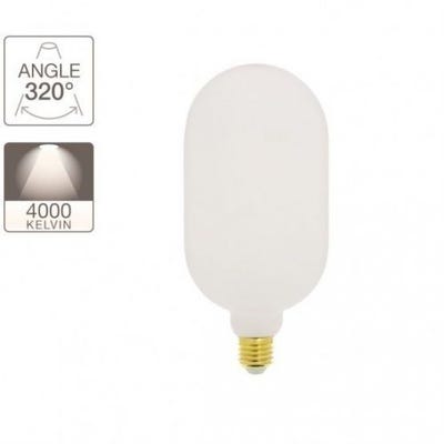 Ampoule LED déco éclairante Gas bottle Opaline au verre lacté, culot E27, 8W cons. (60W eq.), 806 lumens, lumière blanc neutre 6