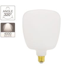 Xanlite - Ampoule LED déco éclairante MUG Opaline au verre lacté, culot E27, 8W cons. (60W eq.), 806 lumens, lumière blanc neutre - RFDE806M150OCW 3