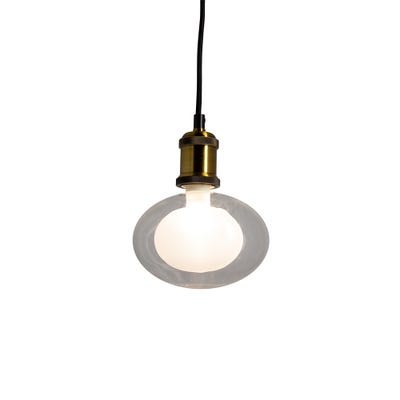 Ampoule LED déco Verre Blanc TWO xanlite - Diam. 15 x H14,8 cm 4