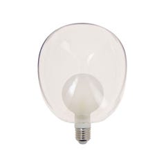 Xanlite - Ampoule LED déco, double verre, forme 'egg', culot E27, blanc neutre, forme allongée - RDEE150G9DVOT 0