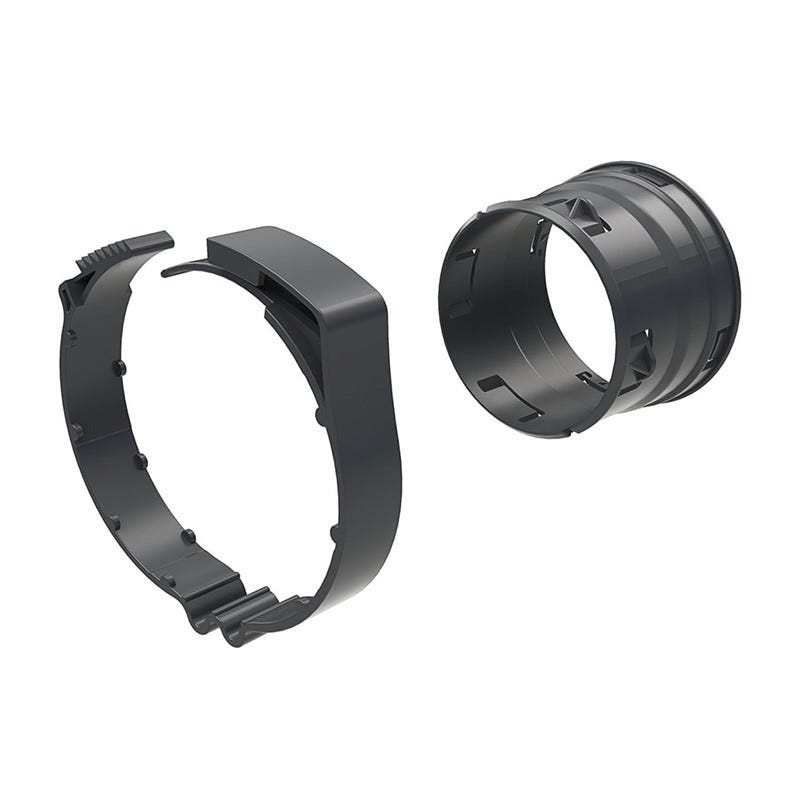 Raccord + collier - Sous-ensemble EasyClip ⌀125 ALDES - 11033010 Diamètre 125 mm 0