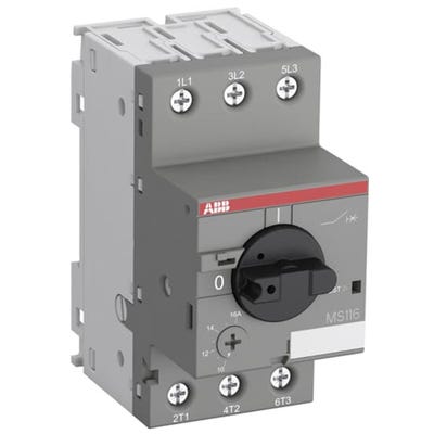 Disjoncteur de protection moteur réglable ABB MS 116-4 1SAM 250 000 R1008 690 V/AC 4 A 1 pc(s)