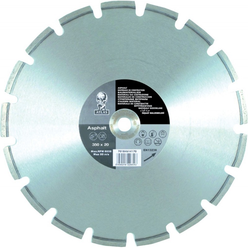 Disque diamant pour FG, Asph.Atlas Asphalt,350x25,4