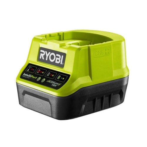 Pack batterie RYOBI 18V One+ 2.0Ah LithiumPlus - 1 chargeur rapide 2.0Ah RC18120-120 1