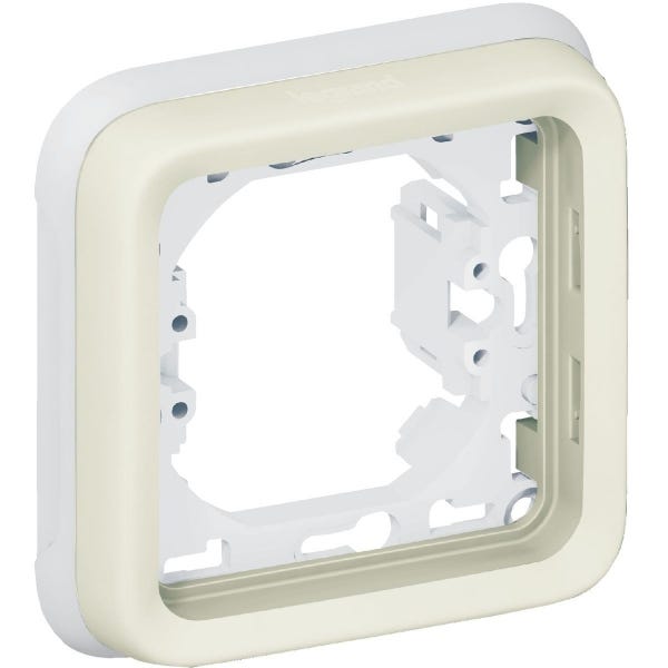 Support plaque blanche composable - 1 poste - Plexo - Legrand 0