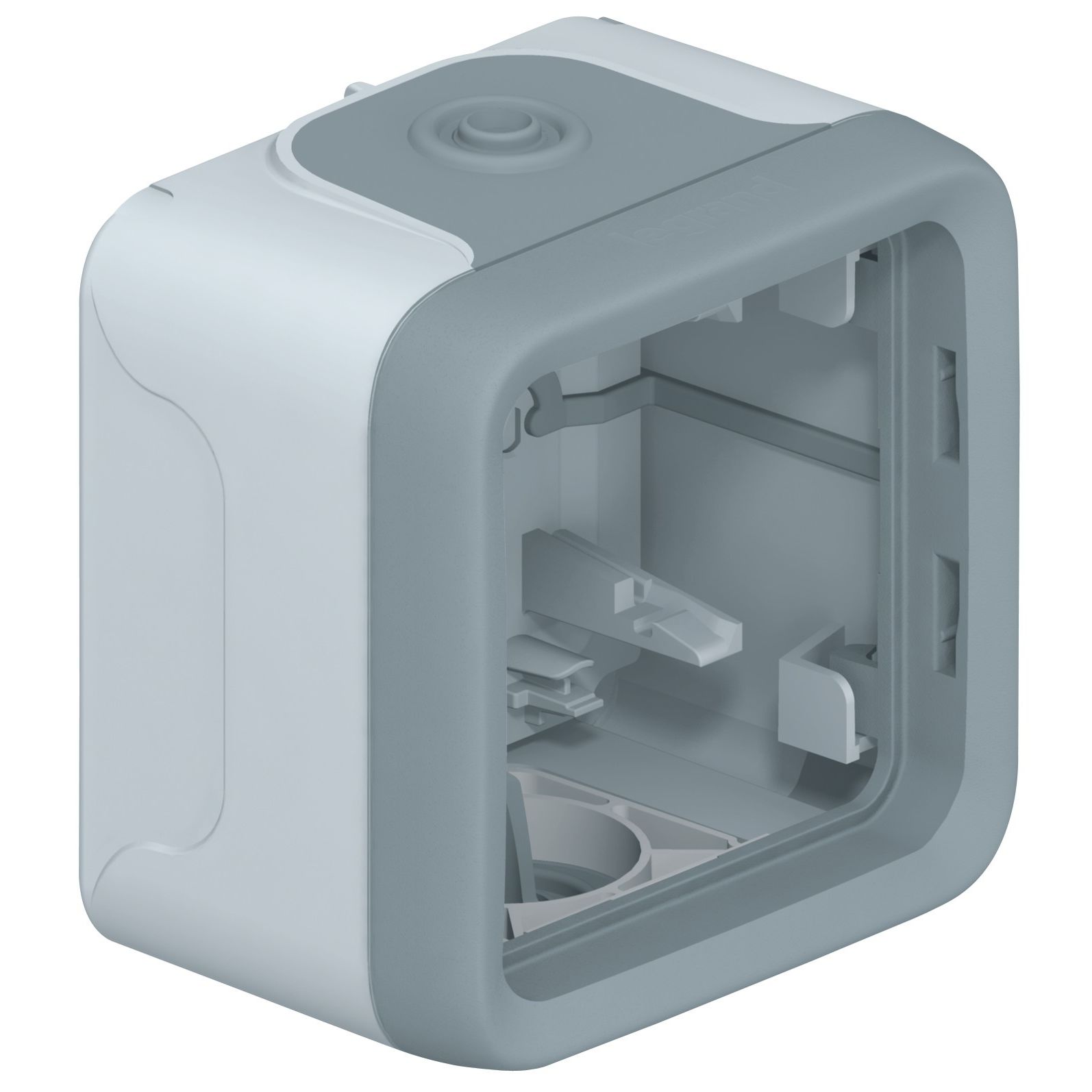 Boîtier étanche à embouts PLEXO composable IP55 gris 1 poste - LEGRAND - 069651