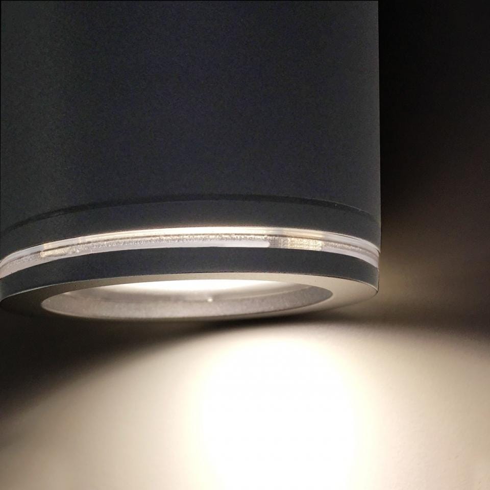 STEINEL Projecteur LED à détection Spot ONE S anthracite GU10 2