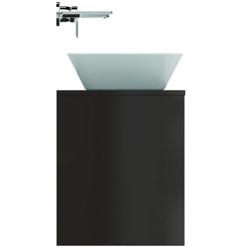 Vasque Connect Air carré à poser - 60 x 60 cm - grès fin blanc - sans trop-plein 4
