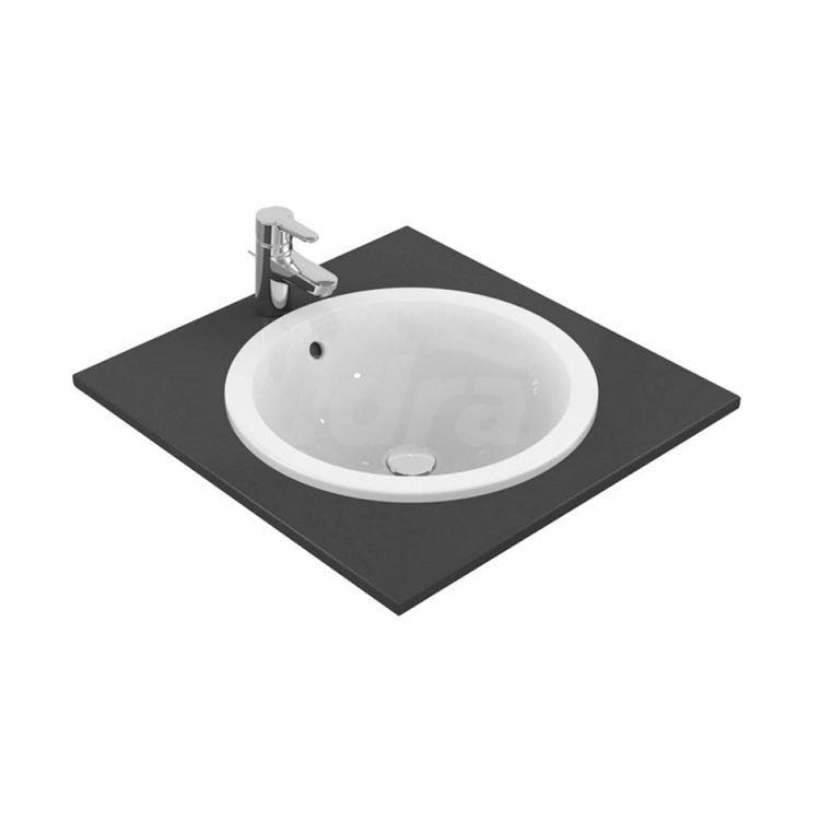 Ideal Standard CONNECT Connect lavabo à encastrer sans trou, rond 380 x 165 x 380 mm, blanc (E505101) 6