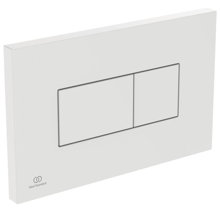 Ideal Standard - Plaque de commande Pre wall 3/6 L Blanc - Karisma Ideal standard 0