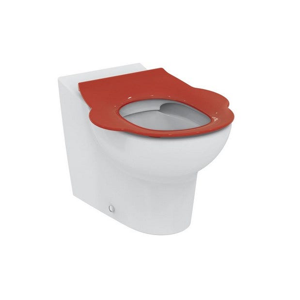 Ideal Standard - Siège enfant sans couvercle Rouge pour WC CONTOUR 21 Ideal standard 1
