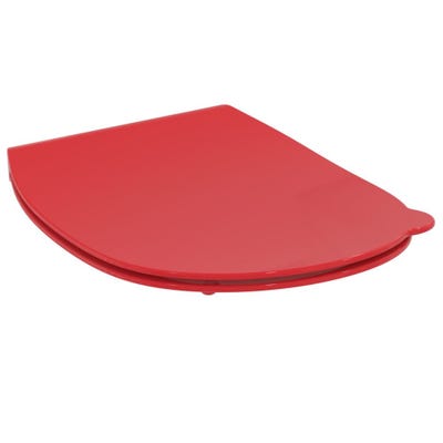 Ideal Standard - Assise et abattant pour cuvette suspendue enfant rouge - Contour 21 Ideal standard 0