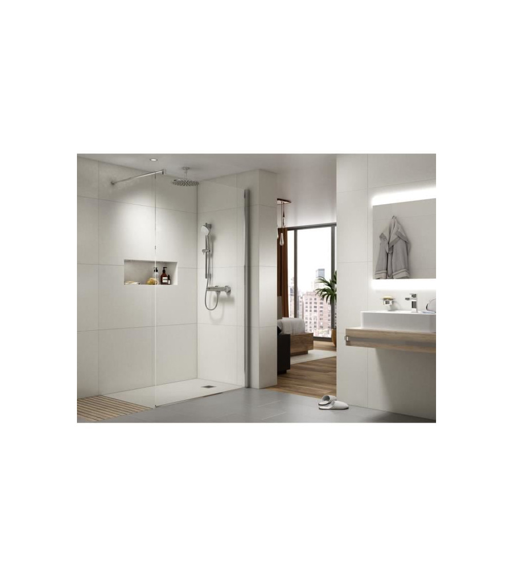 Ideal Standard - Ensemble de douche Barre 60 cm + Douchette 3 jets chromé - Idealrain Evo & Evo Jet